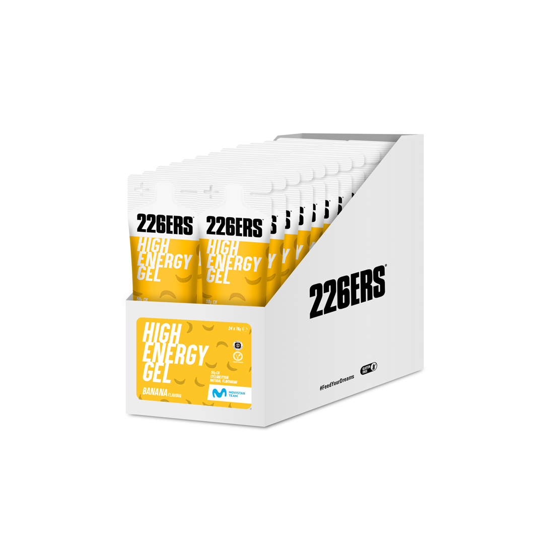 266ers High Energy Gel Banana 24x76 gram 5473