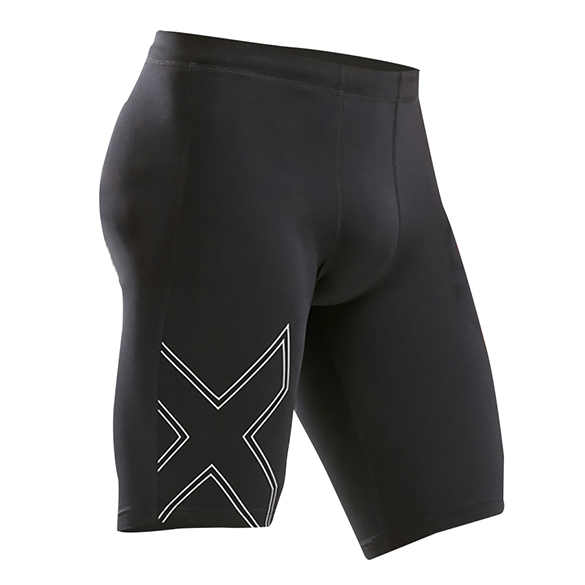 2XU Aspire compressie shorts zwart heren MA5861b-BLKSIL