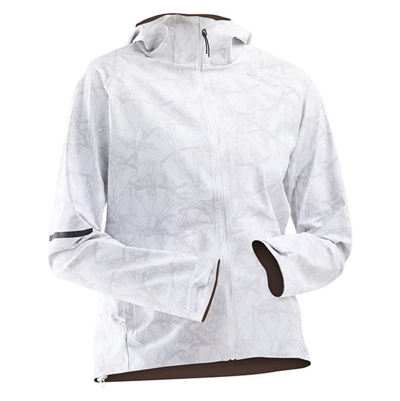 2XU GHST waterproof hardloopjack wit dames WR6205a-ULTWHT-VRR
