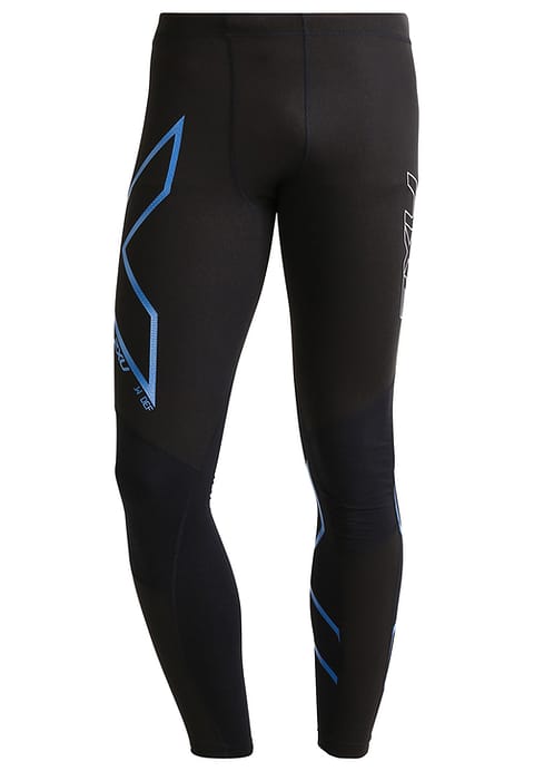 2XU G:2 Wind Defence Thermal Compression Tights zwart/blauw heren MA4179bBLK/CBB
