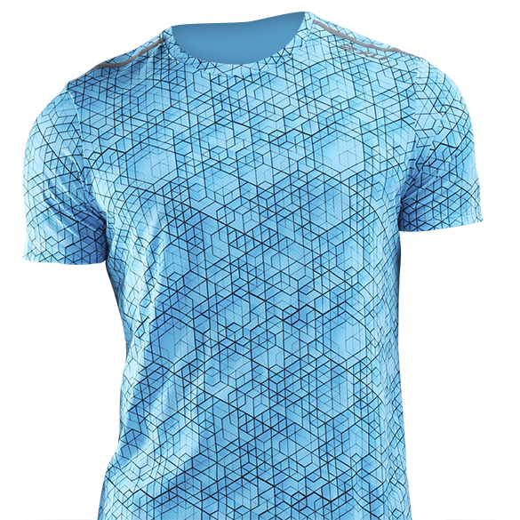 2XU GHST hardloopshirt korte mouw blauw heren MR6210a-MXABRF