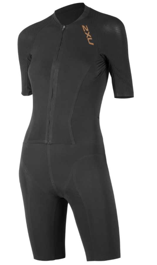 2XU Project X tri suit zwart/goud dames WT4379d