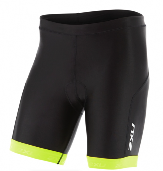 2XU X-vent 7" Tri short zwart/geel heren MT4359bBLK/LPU