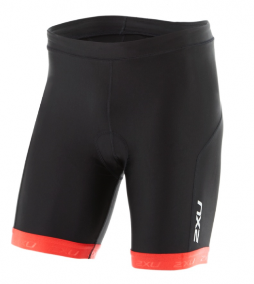 2XU X-vent 7" Tri short zwart/rood heren MT4359bBLK/TRD