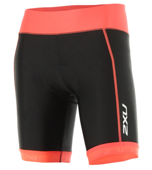 2XU X-vent 7" Tri short zwart/oranje dames WT4370bBLK/FCL