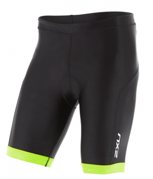 2XU X-vent 9" Tri short zwart/geel heren MT4360bBLK/LPU