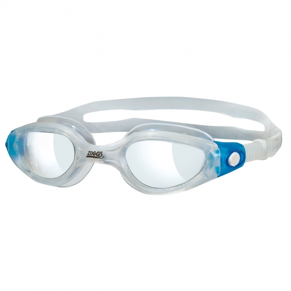 Zoggs Phantom Elite zwembril blauw/transparant - transparante lens 303573
