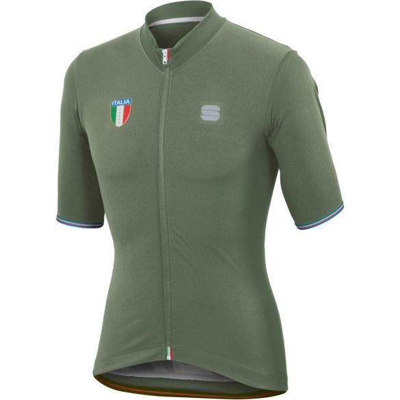 Sportful Italia CL jersey fietsshirt groen heren 1101881-382