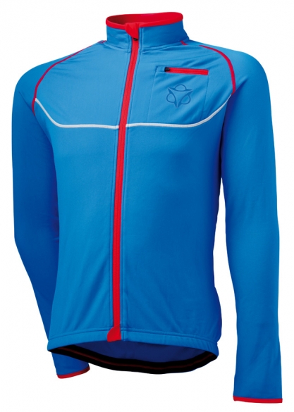 Agu Merano fietsjack blauw/rood heren 440573