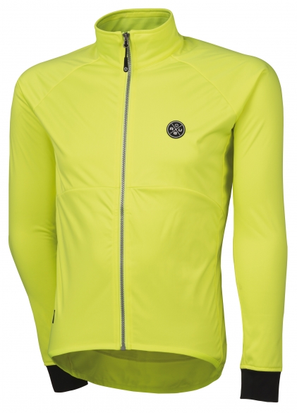 Agu Martello fietsjack geel (fluo) heren 441048