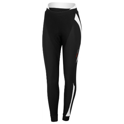 Castelli Sorpasso W tight fietsbroek-lang dames zwart/wit 12534-101 2014 CA10510-101