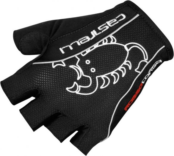Castelli Fietshandschoen rosso corsa classic glove zwart 13032-010