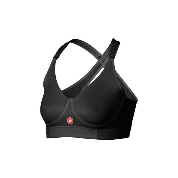 Castelli Rosso corsa support bra zwart dames 13077-010-VRR
