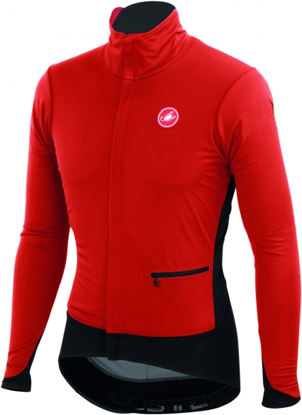 Castelli Alpha jacket rood/zwart heren 14502-023 CA14502-010