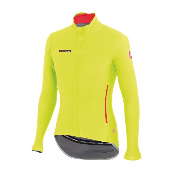 Castelli Gabba 2 lange mouw jacket geel-fluo heren 14513-032 CA14513-032