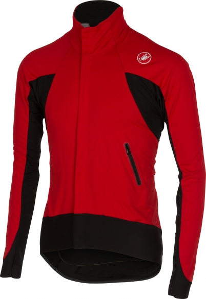 Castelli Alpha wind jersey FZ rood/zwart heren 14516-023 CA14516-023