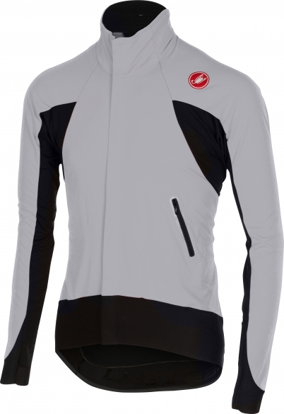Castelli Alpha wind jersey FZ grijs/zwart heren 14516-080 CA14516-080