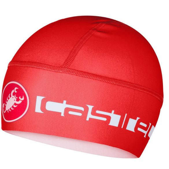 Castelli Viva thermo skully helmmuts rood heren 14550-023