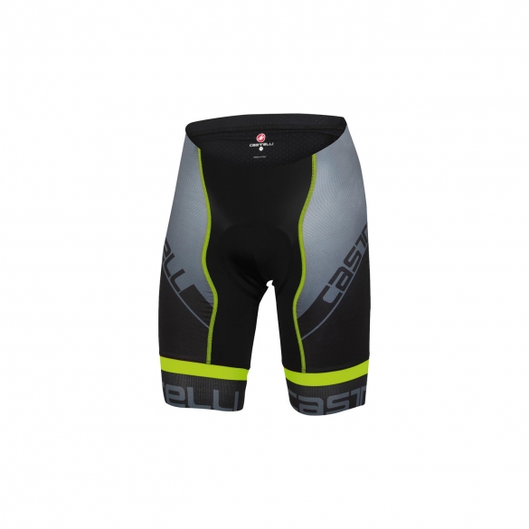 Castelli Volo short zwart/geel heren 15010-032 CA15010-032