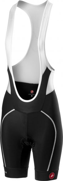 Castelli Velocissima W bibshort zwart/wit dames 15046-101 15046-101