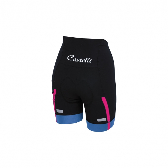 Castelli Velocissima W short zwart/blauw dames 15047-071 CA15047-071