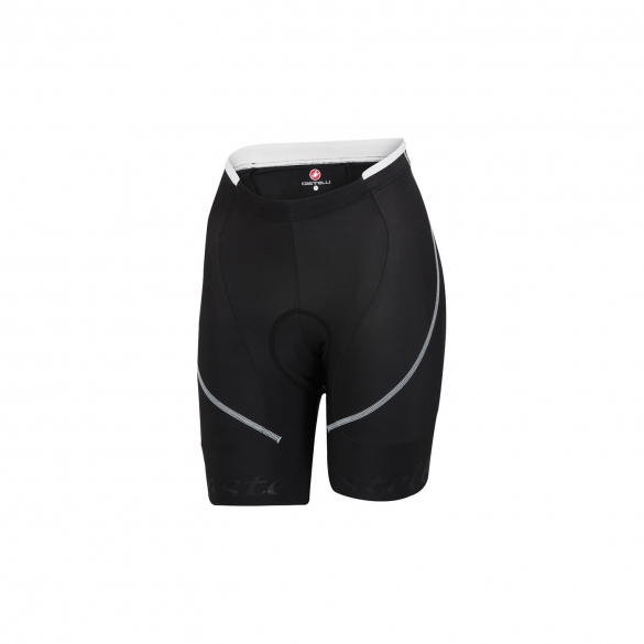 Castelli Evoluzione W short zwart/wit dames 15048-101 CA15048-101