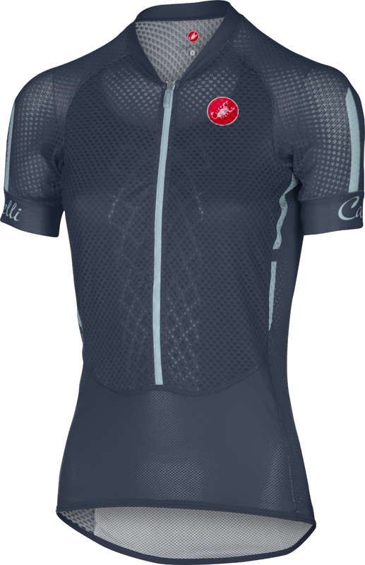 Castelli Climber's W jersey navy/blauw dames 15050-082