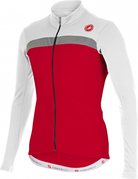 Castelli Criterium jersey FZ root/wit/reflex heren 15528-123 CA15528-123