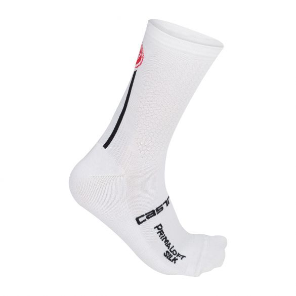 Castelli Primaloft 13 fietssokken wit heren 15551-001