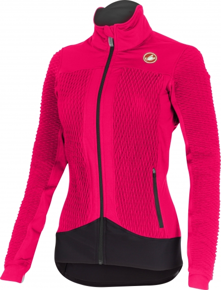 Castelli Elemento 2 7x(Air) W fietsjack raspberry dames 15557-011 CA15557-011