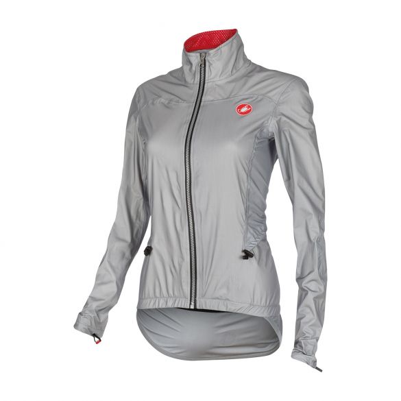 Castelli Donnina rain fietsjack grijs dames 15564-008 15564-008