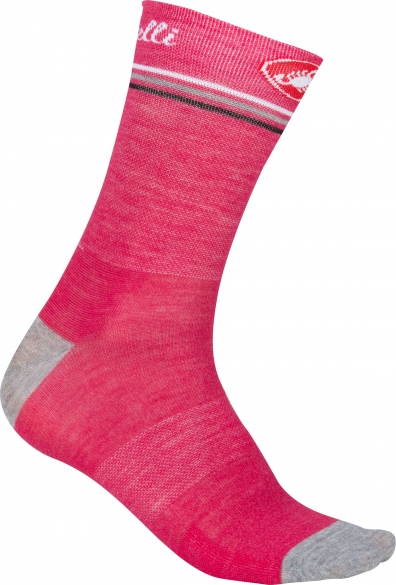 Castelli Atelier 13 fietssokken raspberry dames 15569-116 CA15569-116