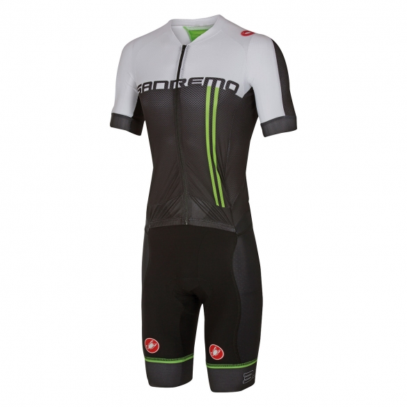 Castelli Sanremo 3.2 speed suit zwart/wit heren 16000-010 CA16000-010