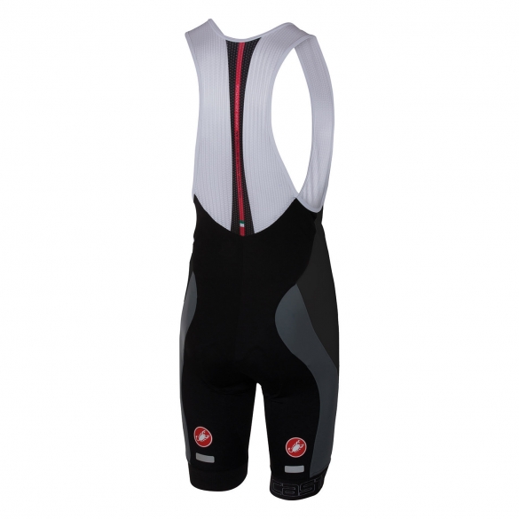 Castelli Velocissimo bibshort zwart/antraciet heren 16003-009 CA16003-009
