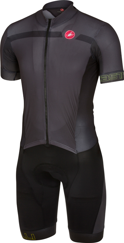 Castelli Velocissimo sanremo speedsuit antraciet/zwart heren 16005-009 16005-009
