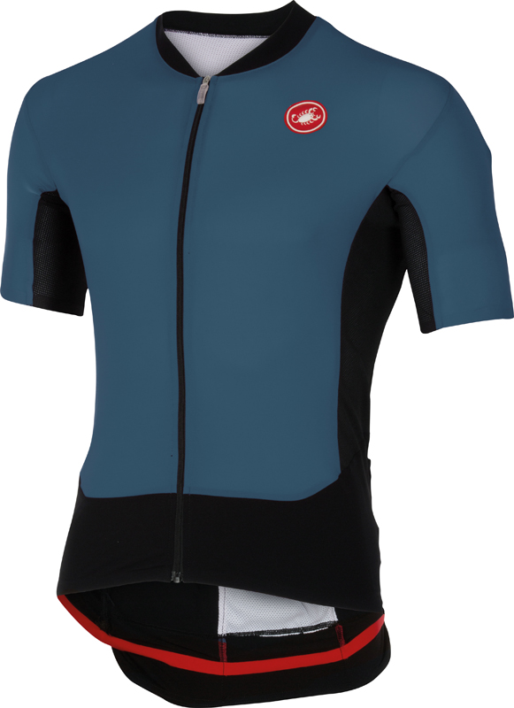 Castelli Rs superleggera fietsshirt saturn blauw heren 16010-083