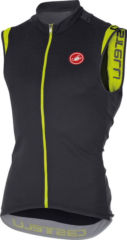 Castelli Entrata 2 mouwloos jersey antraciet heren 16014-009 16014-009