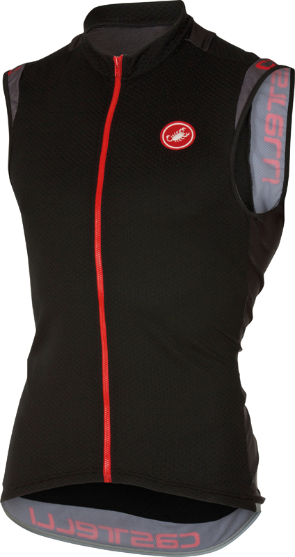 Castelli Entrata 2 mouwloos jersey zwart heren 16014-010 16014-010
