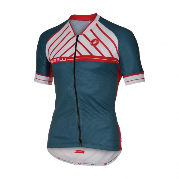 Castelli Scotta jersey turquoise heren 16020-076 CA16020-076