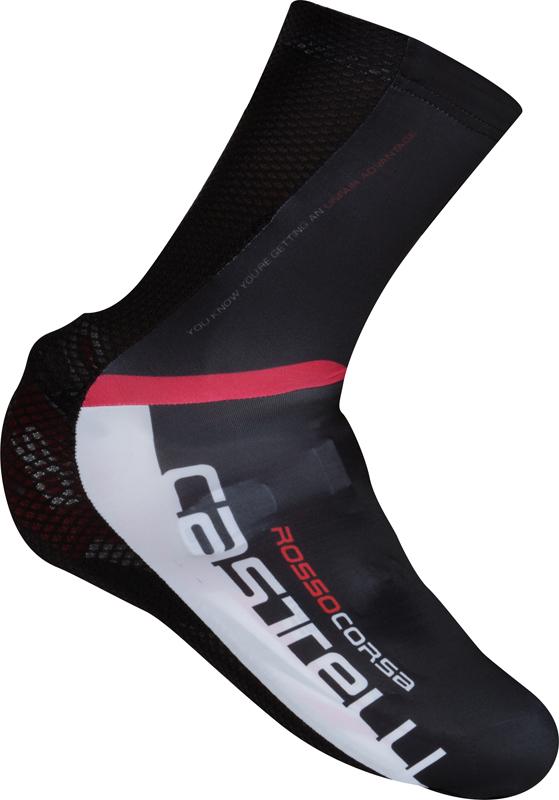 Castelli Aero race shoecover MR overschoen zwart/wit heren 16031-101