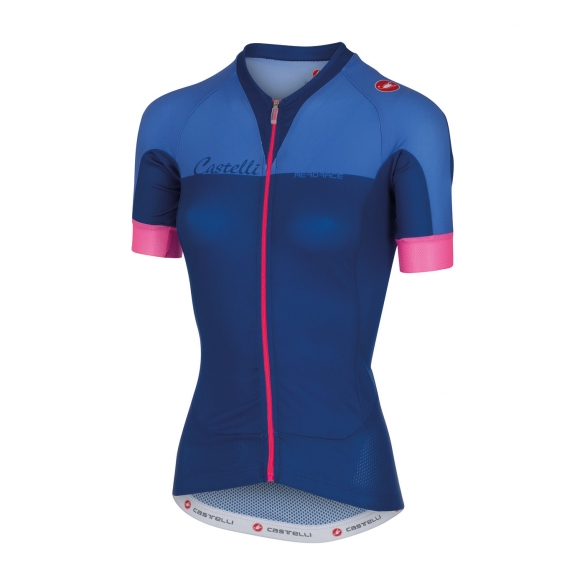 Castelli Aero race W jersey riviera blauw dames 16053-057 CA16053-057