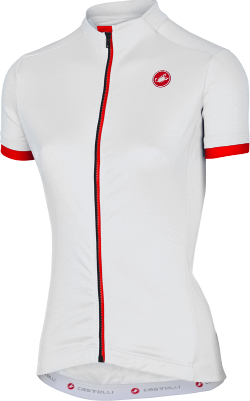 Castelli Anima fietsshirt wit dames 16055-001
