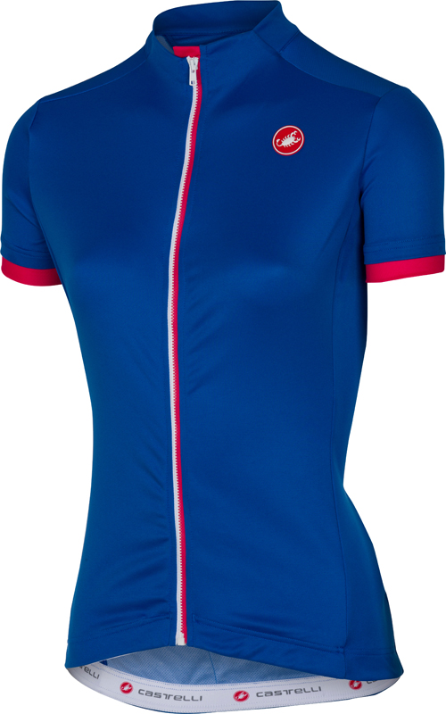 Castelli Anima fietsshirt mat blauw dames 16055-054