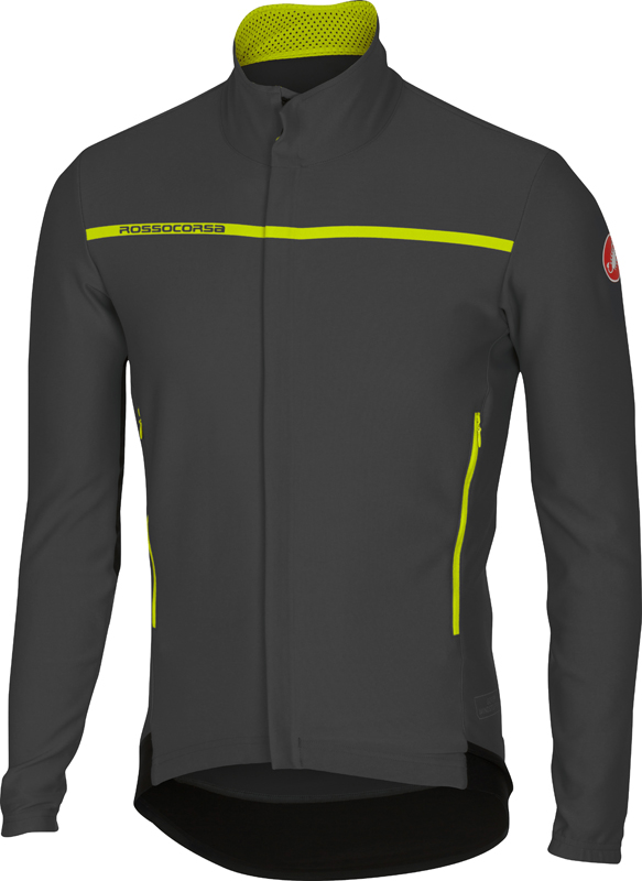Castelli Perfetto lange mouw jacket antraciet heren 16507-009