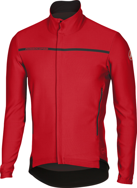 Castelli Perfetto lange mouw jacket rood heren 16507-023 16507-023