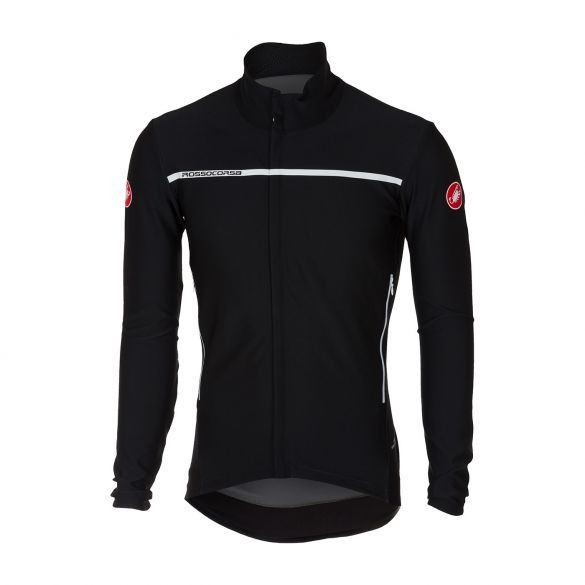 Castelli Perfetto lange mouw jacket licht zwart heren 16507-085-VRR