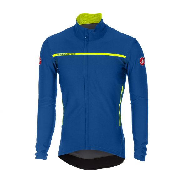 Castelli Perfetto lange mouw jacket ceramic blauw heren 16507-087
