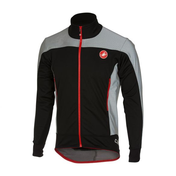 Castelli Mortirolo reflex jacket zwart heren 16512-010 16512-010