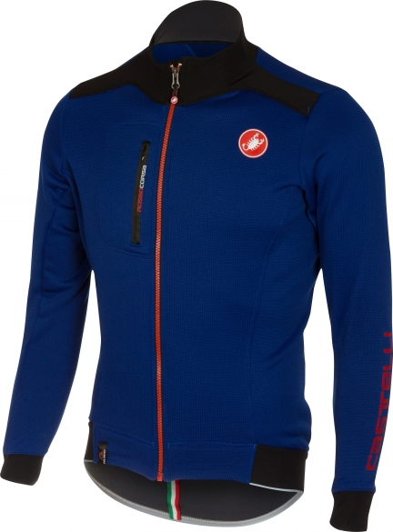 Castelli Potenza jersey FZ surf blauw heren 16515-057 16515-057