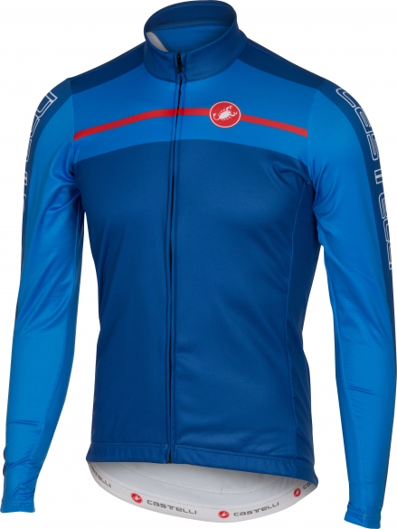 Castelli Velocissimo jersey FZ blauw heren 16517-057 CA16517-057